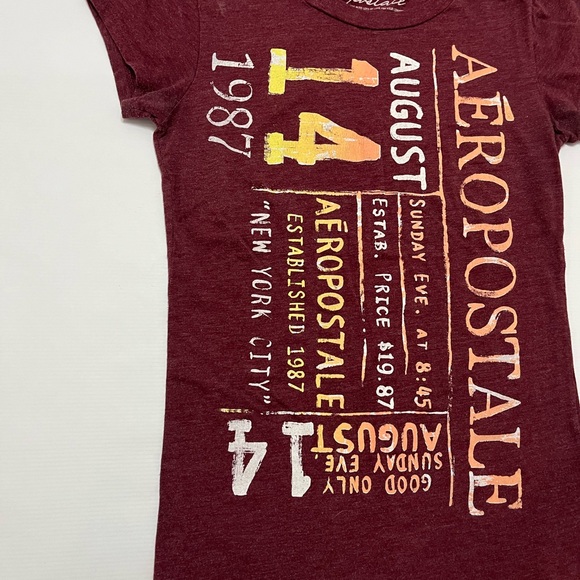 Aeropostale - y2k logo top - size M - Picture 3 of 7